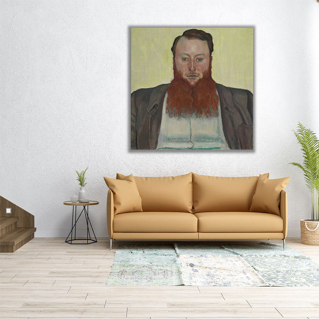 James Vibert, Sculptor, 1907 - Canvas Print Wall Art