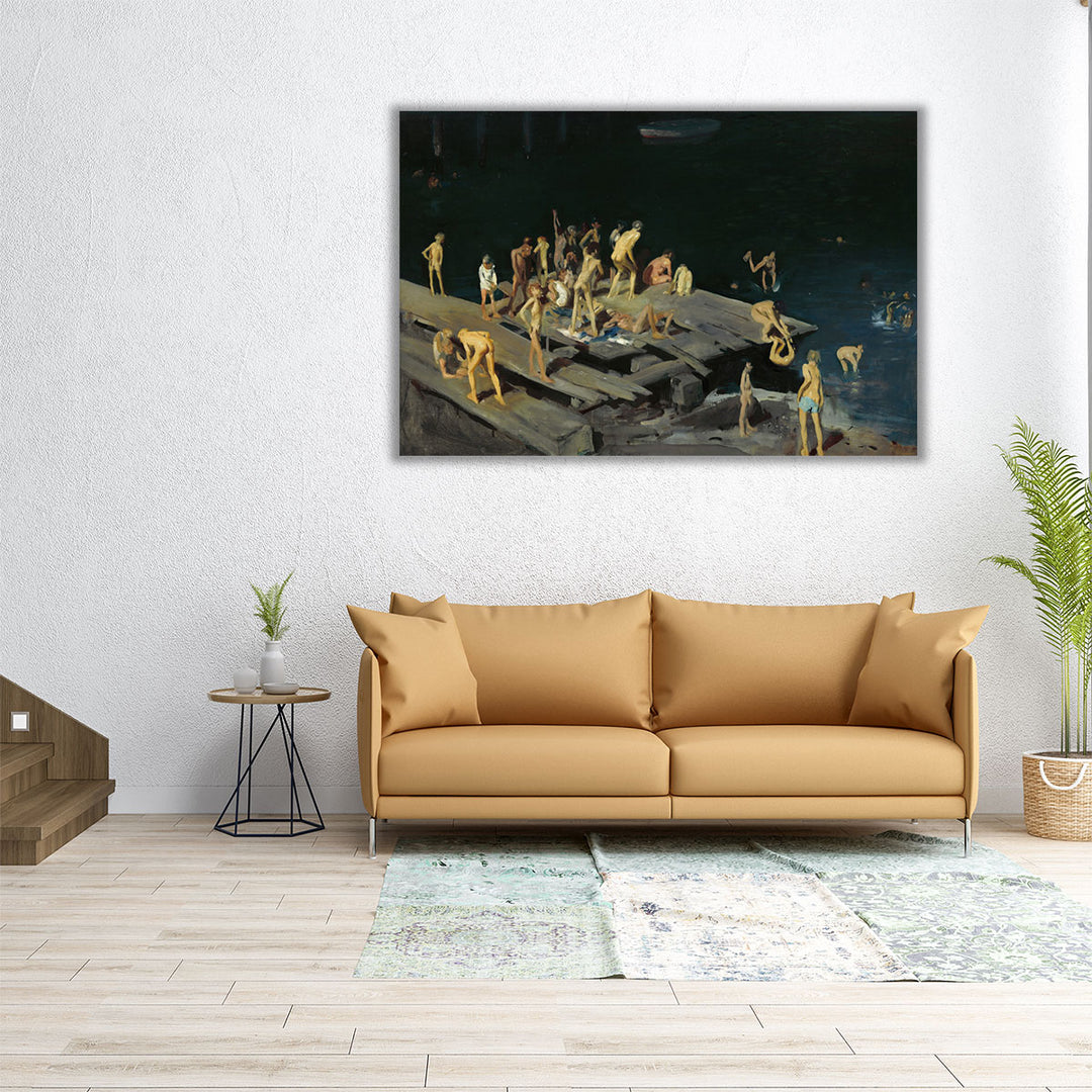 Forty-Two Kids, 1907 - Canvas Print Wall Art
