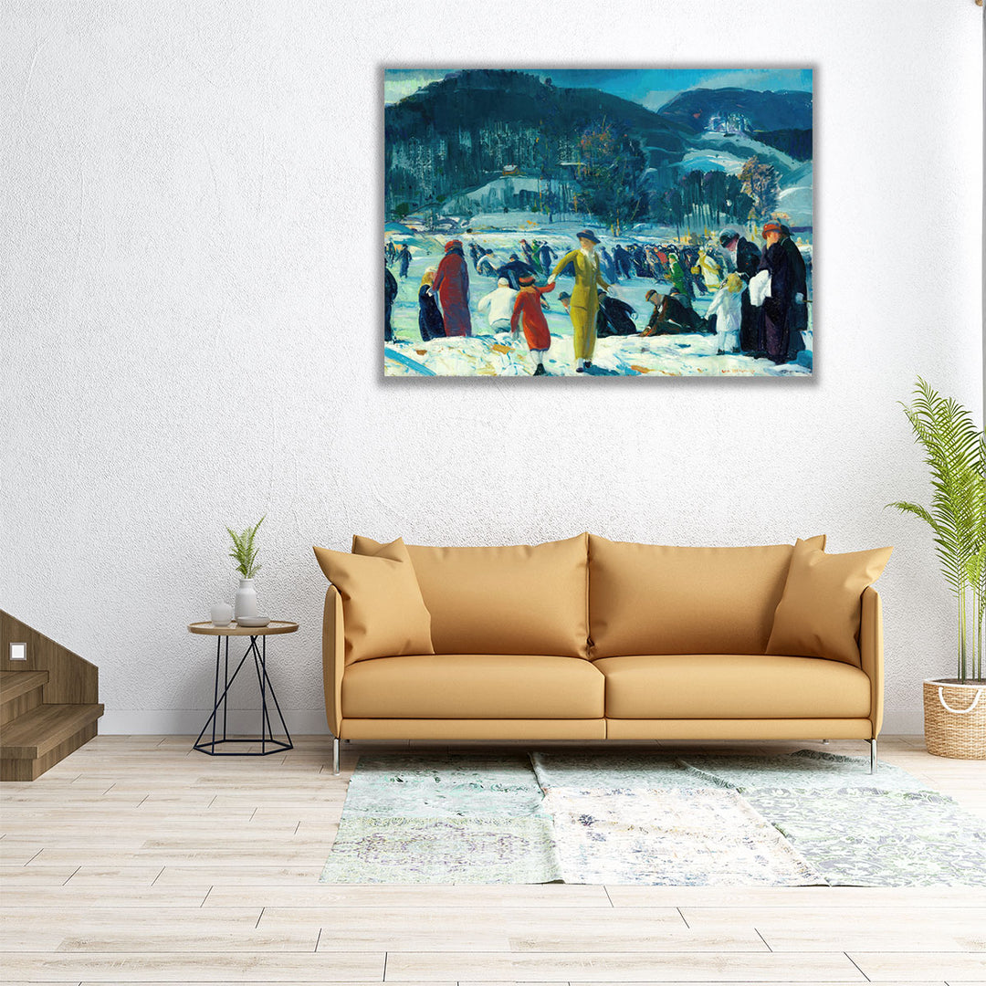 Love of Winter, 1914 - Canvas Print Wall Art