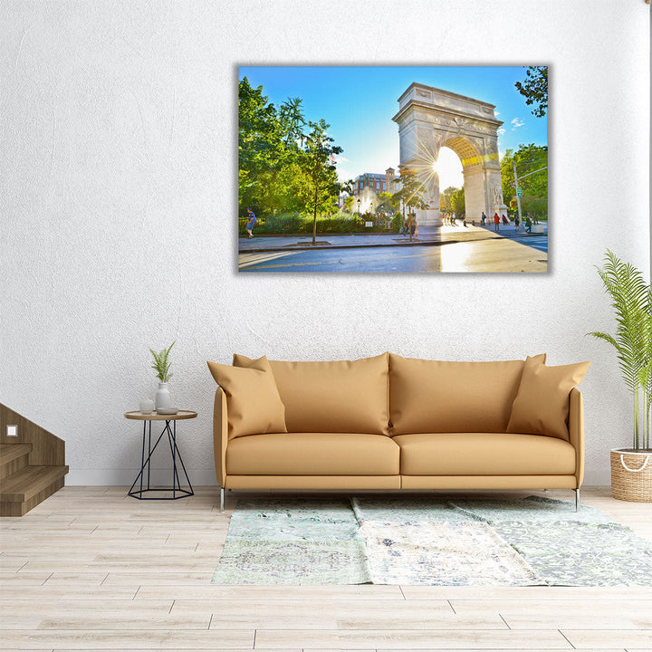 Washington Square Park in New York City - Canvas Print Wall Art