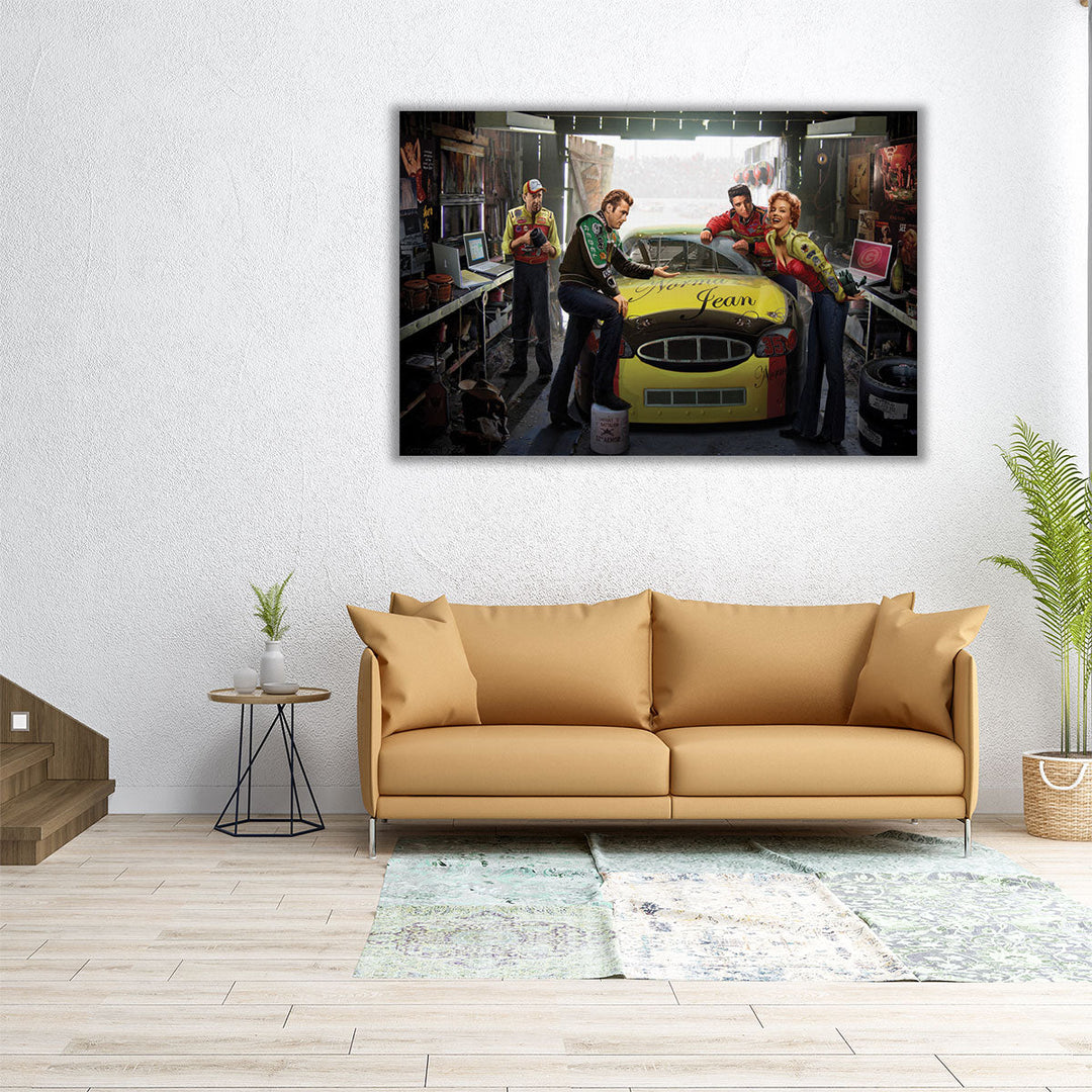 Eternal Speedway - Canvas Print Wall Art