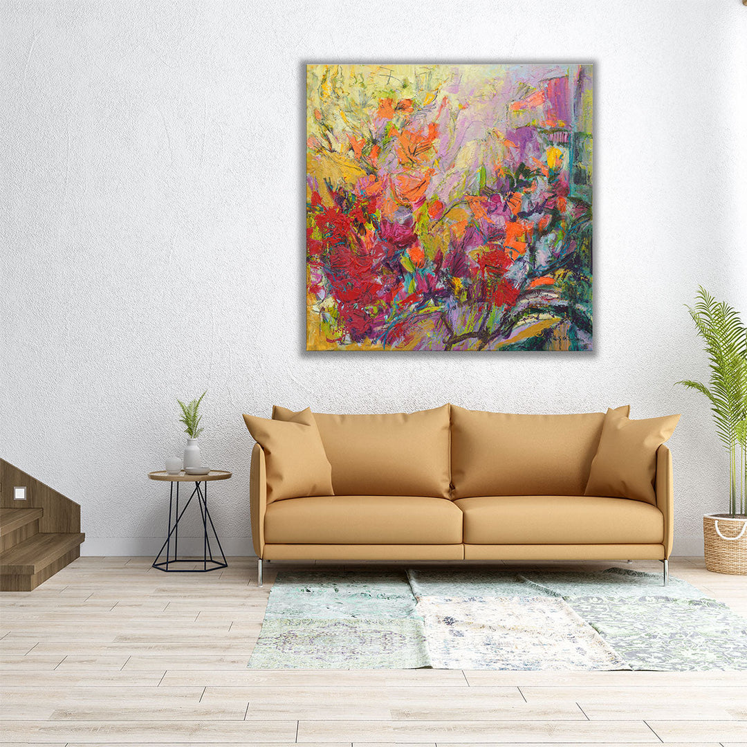 Blooming Heart I - Canvas Print Wall Art