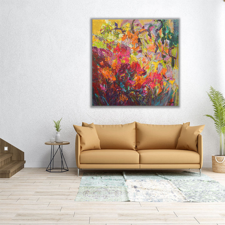 Blooming Heart II - Canvas Print Wall Art