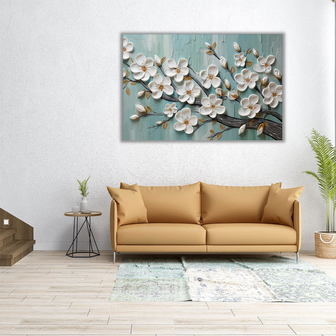 Cherry Blossom Whispers 2 - Canvas Print Wall Art