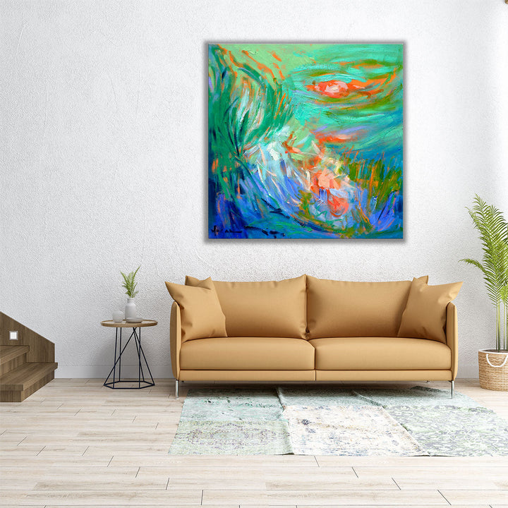 Koi  I - Canvas Print Wall Art