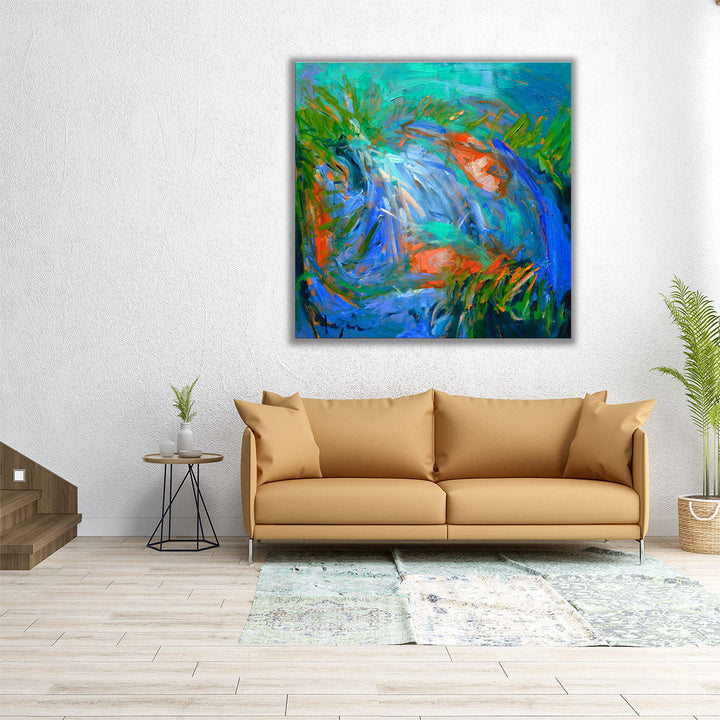 Koi  II - Canvas Print Wall Art