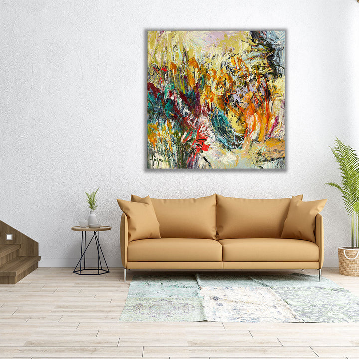 The Primal Flame  I - Canvas Print Wall Art