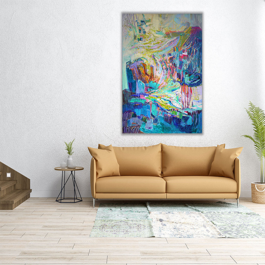 Gathering up the Goddess I - Canvas Print Wall Art