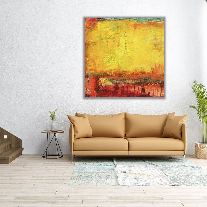 Inner Circle II - Canvas Print Wall Art