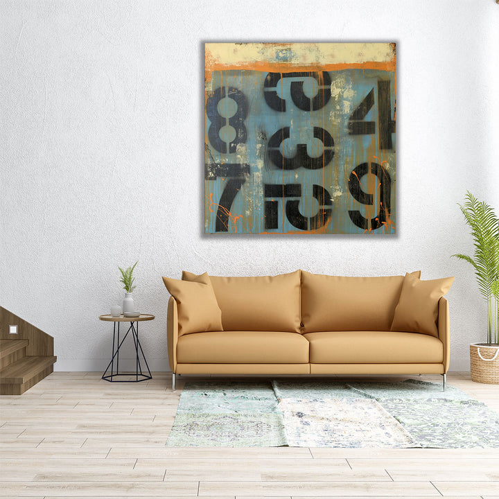 Score Card - Canvas Print Wall Art