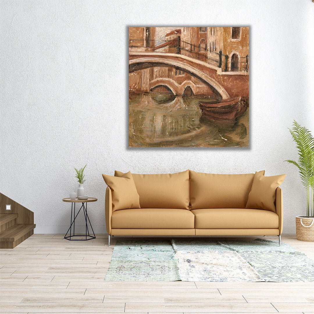 Canal View I - Canvas Print Wall Art