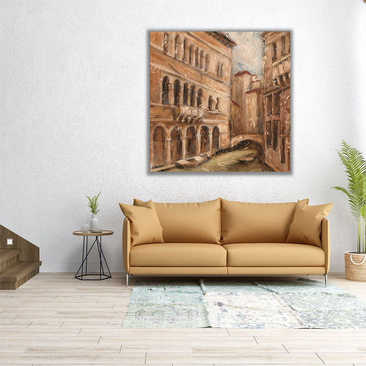 Canal View IV - Canvas Print Wall Art