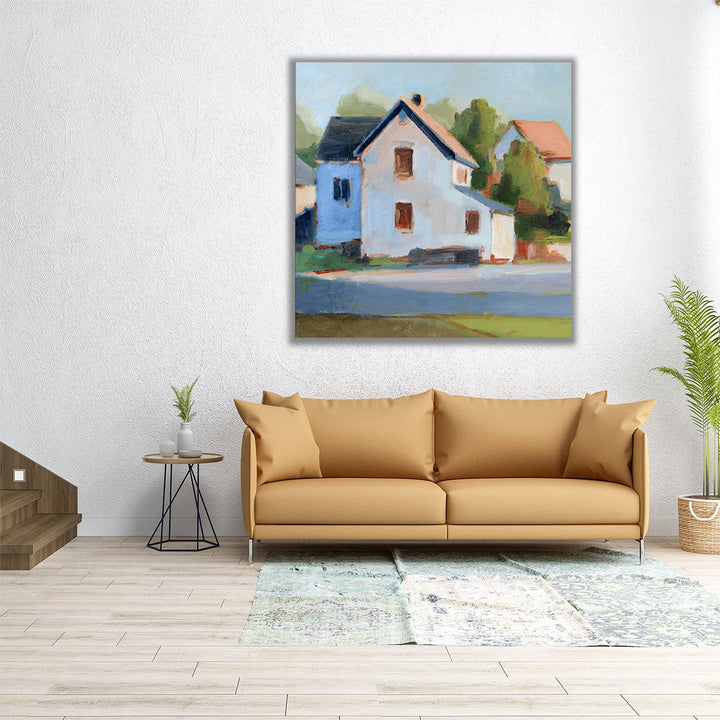 European Farmhouses II - Canvas Print Wall Art