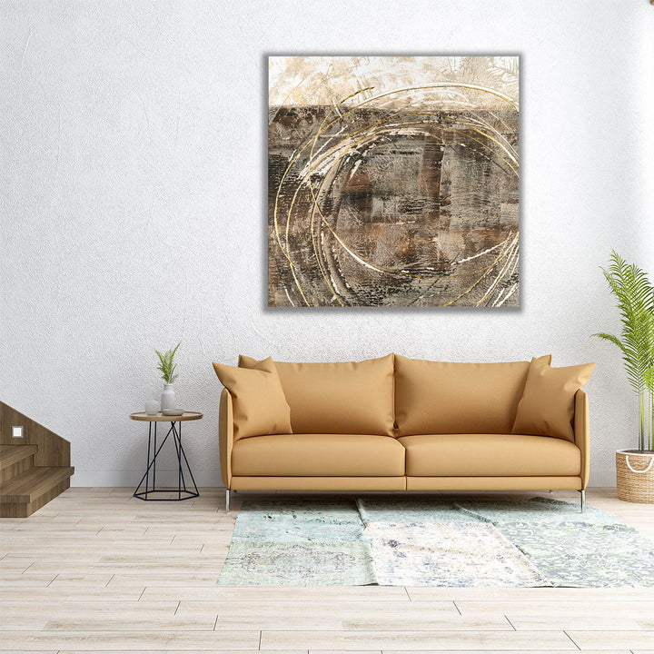 Metallic Thread I - Canvas Print Wall Art