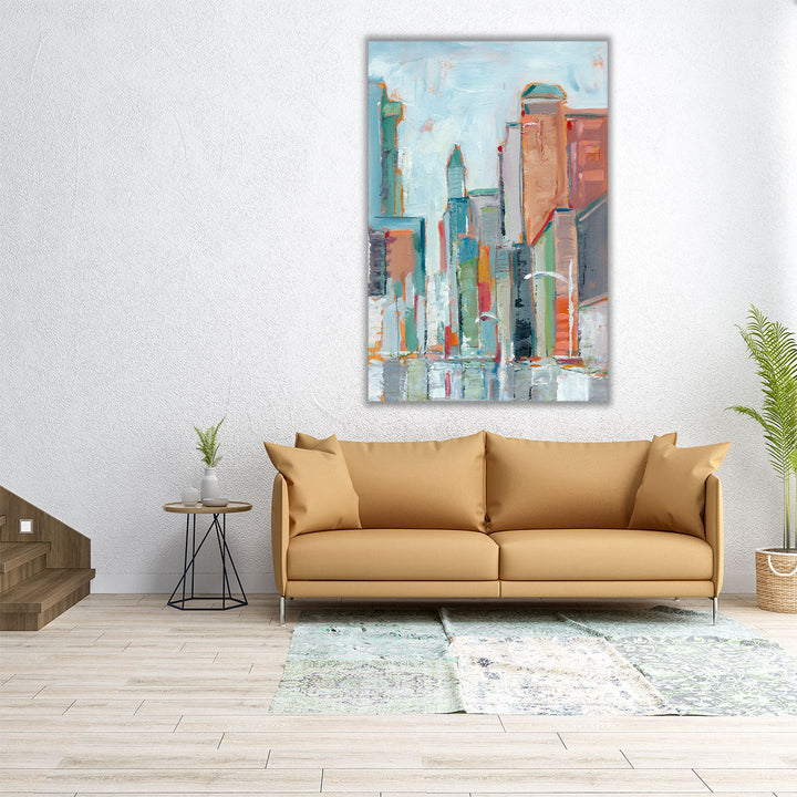 Downtown Contemporary I - Canvas Print Wall Art