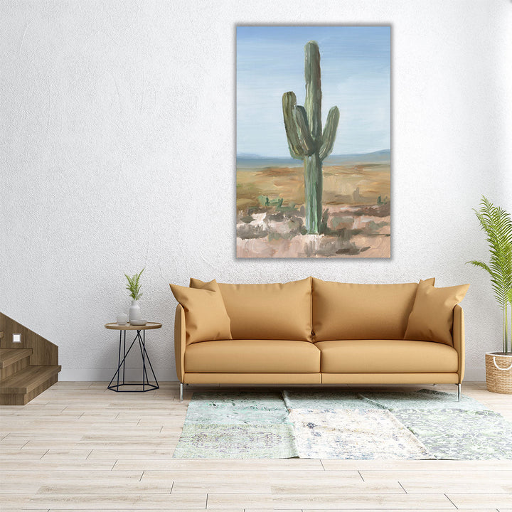 Saguaro Cactus Study I - Canvas Print Wall Art