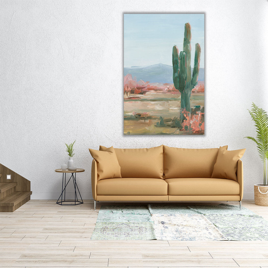 Saguaro Cactus Study II - Canvas Print Wall Art