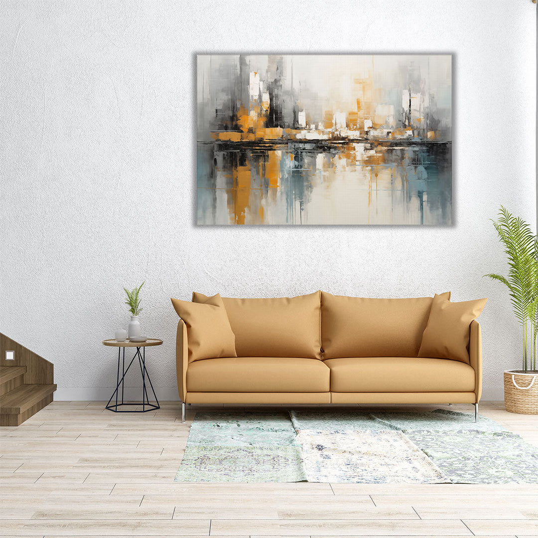 The Last Hour Cityscape - Canvas Print Wall Art