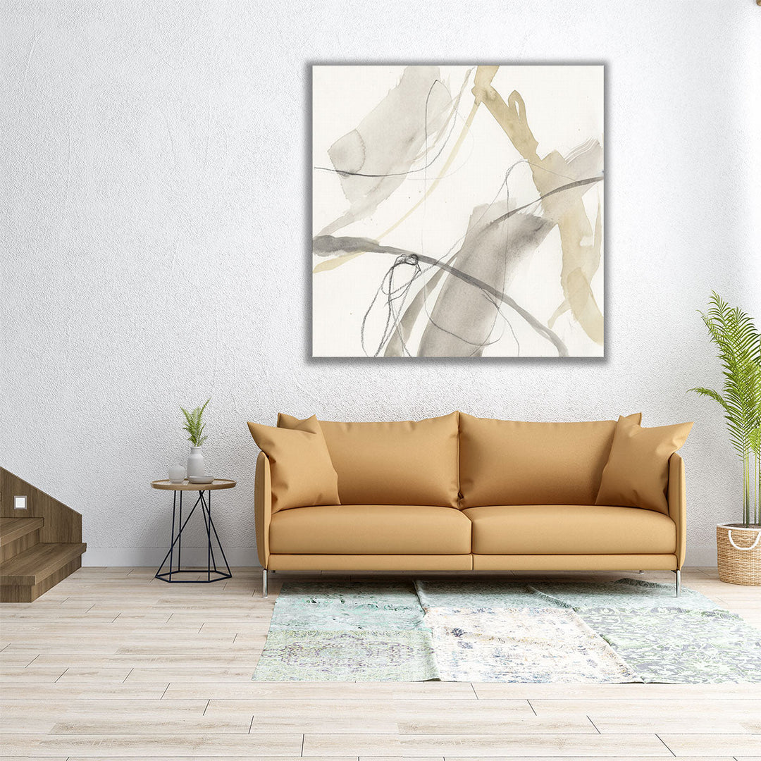 Neutral Momentum II - Canvas Print Wall Art