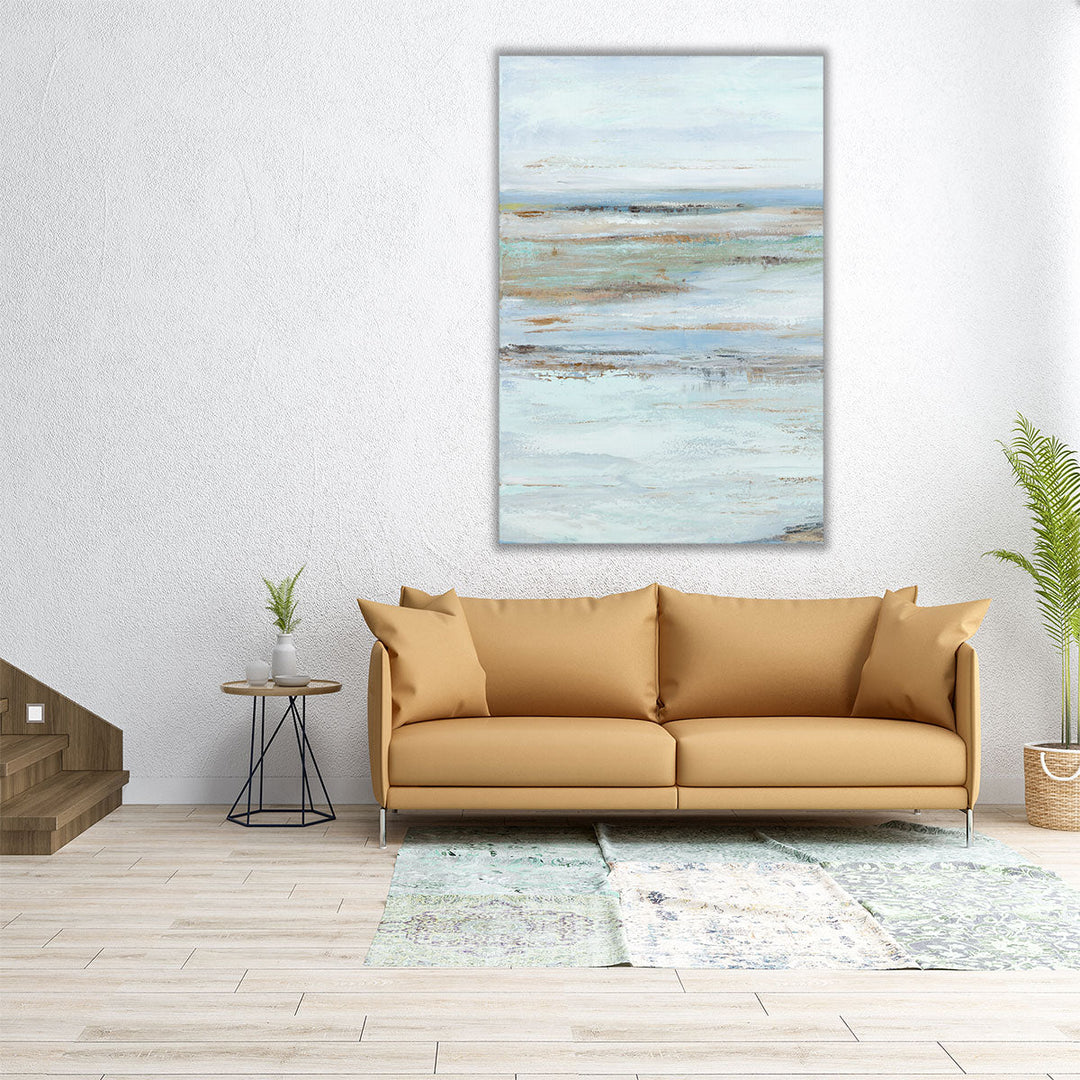 Muted Misty Marsh I - Canvas Print Wall Art