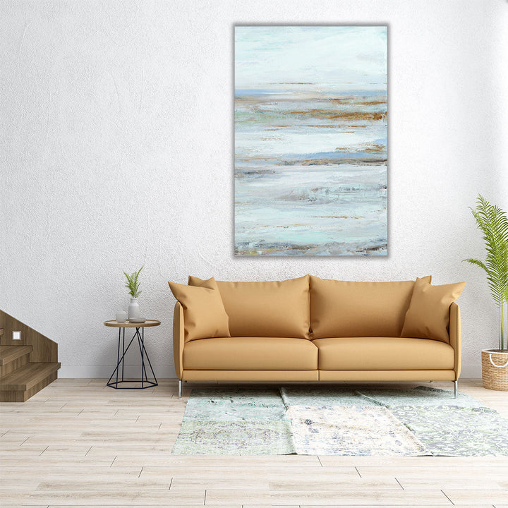 Muted Misty Marsh II - Canvas Print Wall Art