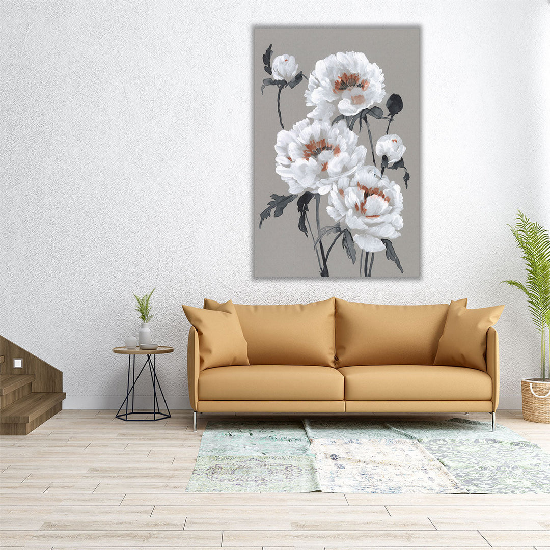 Peony Profusion I - Canvas Print Wall Art