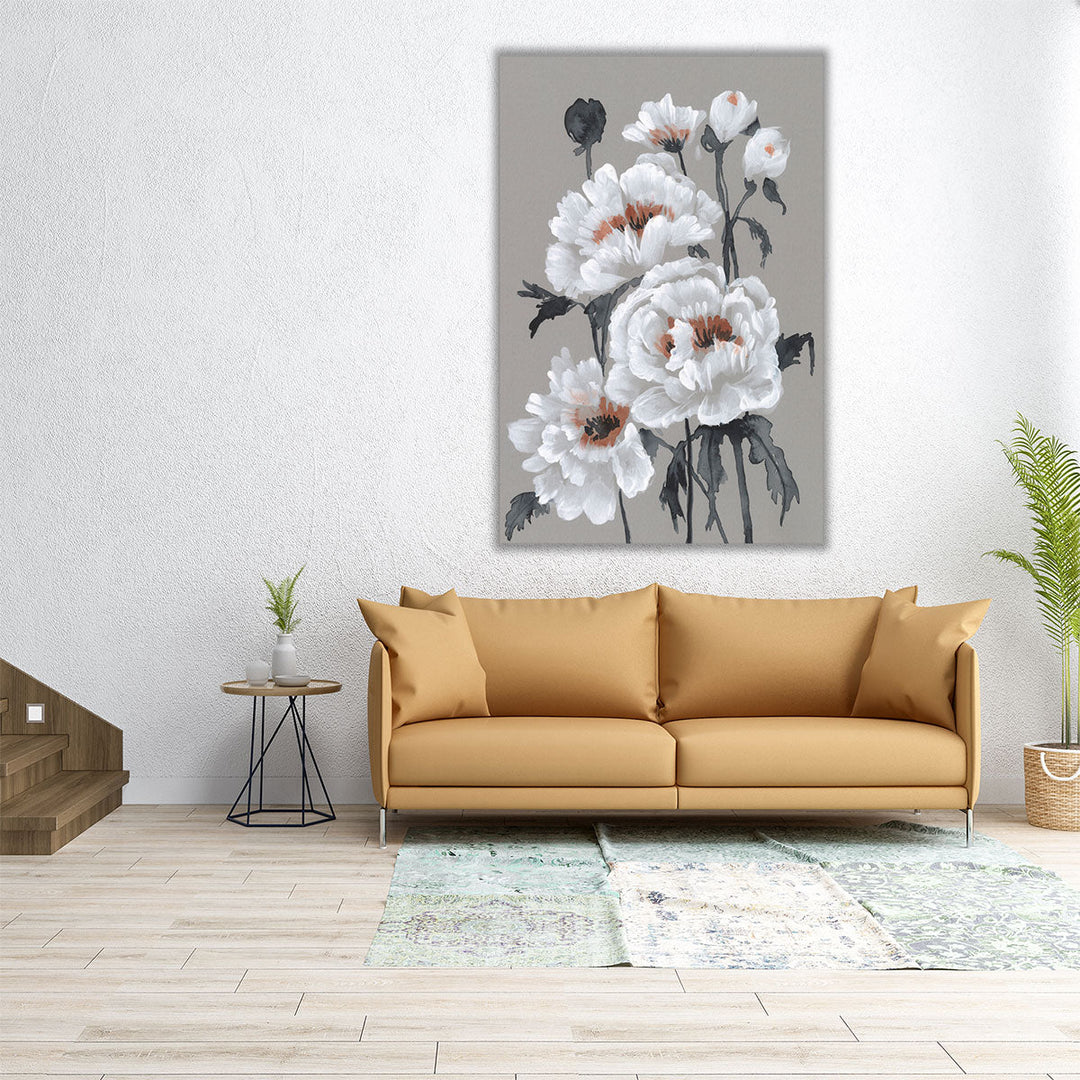 Peony Profusion II - Canvas Print Wall Art