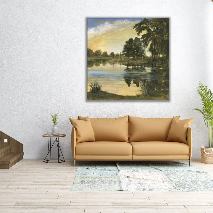 Sunrise Reflections I - Canvas Print Wall Art