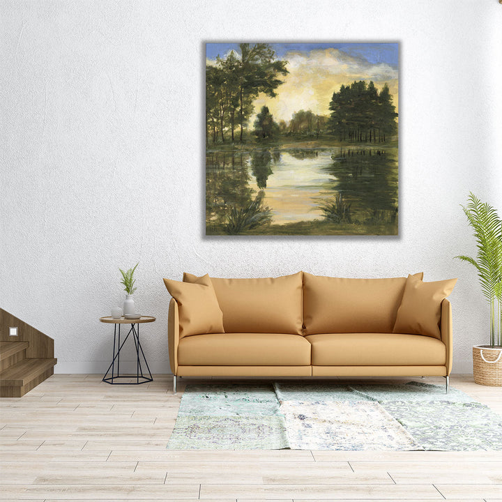 Sunrise Reflections II - Canvas Print Wall Art