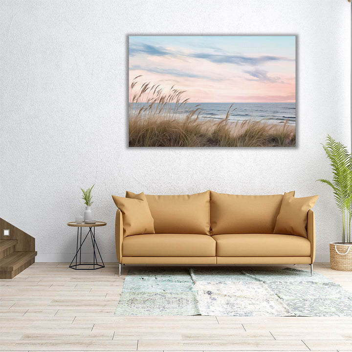 Muted Eastern Shores 2 - Canvas Print Wall Art