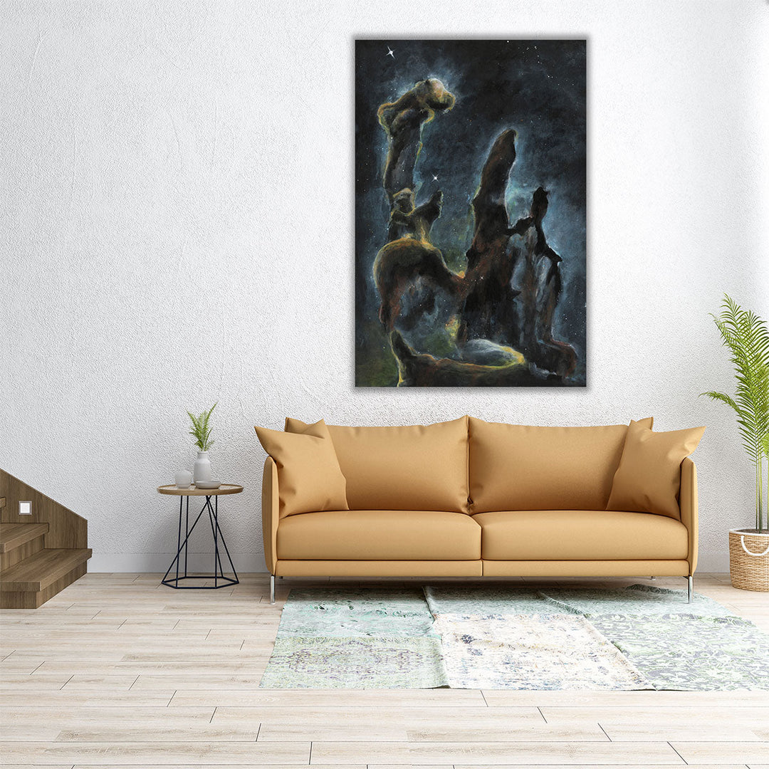 Distant Nebula IV - Canvas Print Wall Art