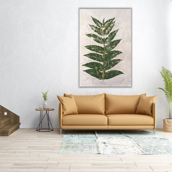 Fresco Frond I - Canvas Print Wall Art