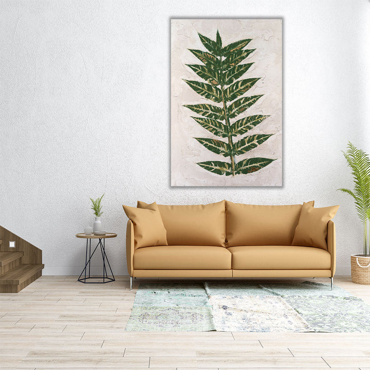 Fresco Frond II - Canvas Print Wall Art