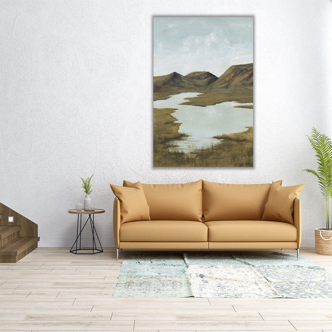 Glacial Lake Horizon I - Canvas Print Wall Art