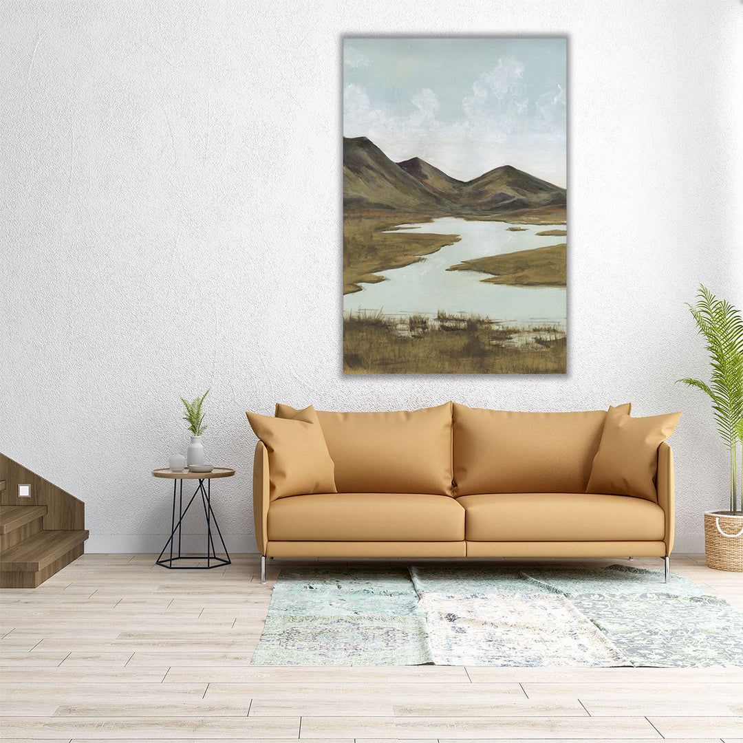 Glacial Lake Horizon II - Canvas Print Wall Art