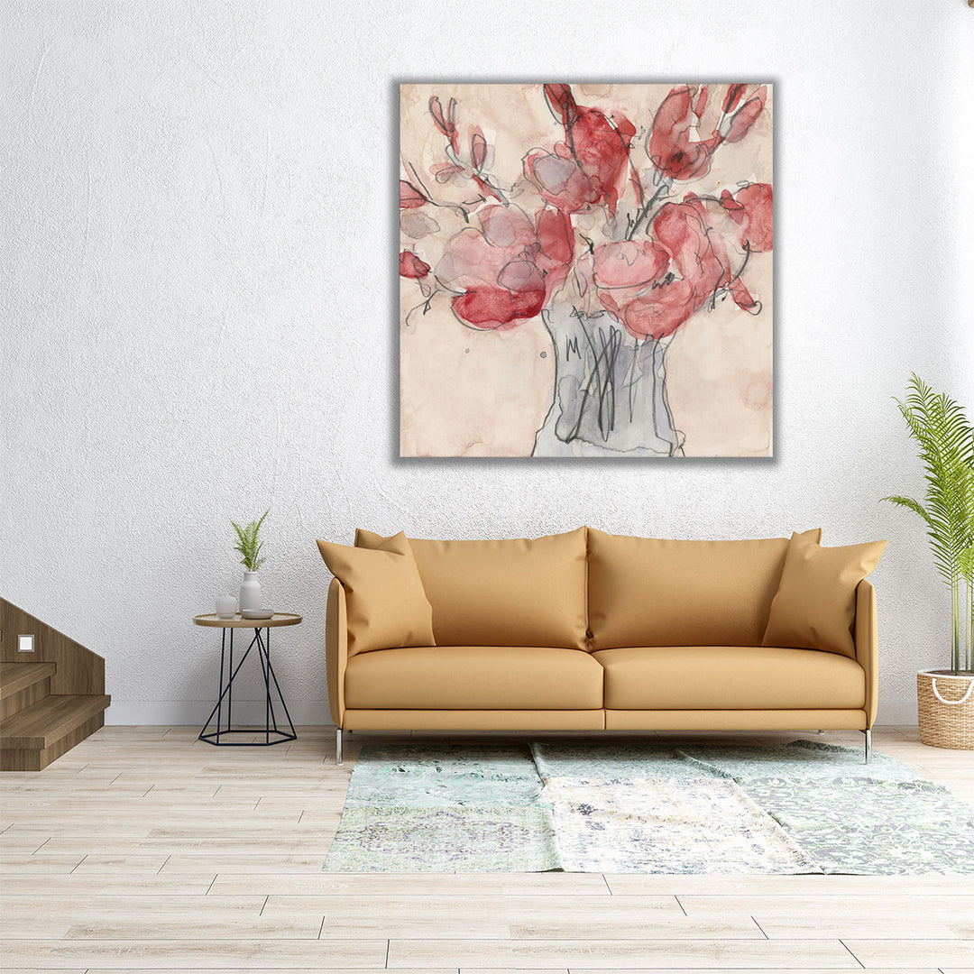 Bloom Movement II - Canvas Print Wall Art