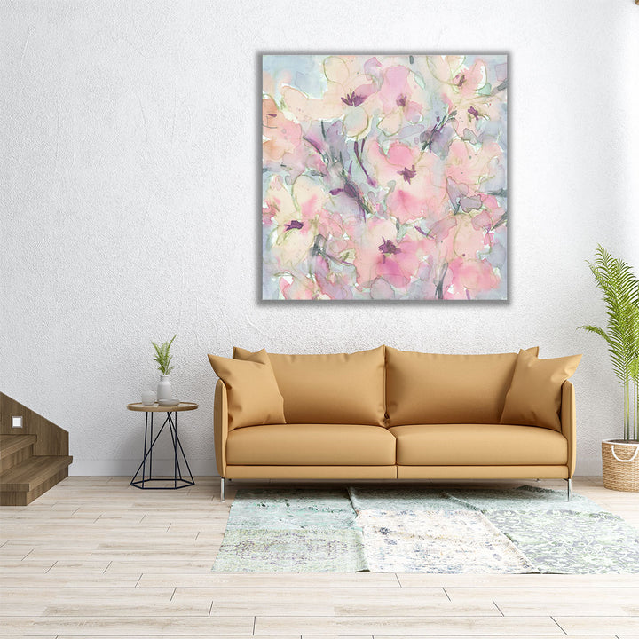 Blossom Embrace I - Canvas Print Wall Art