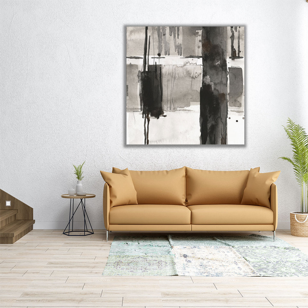 Double Row Piling I - Canvas Print Wall Art