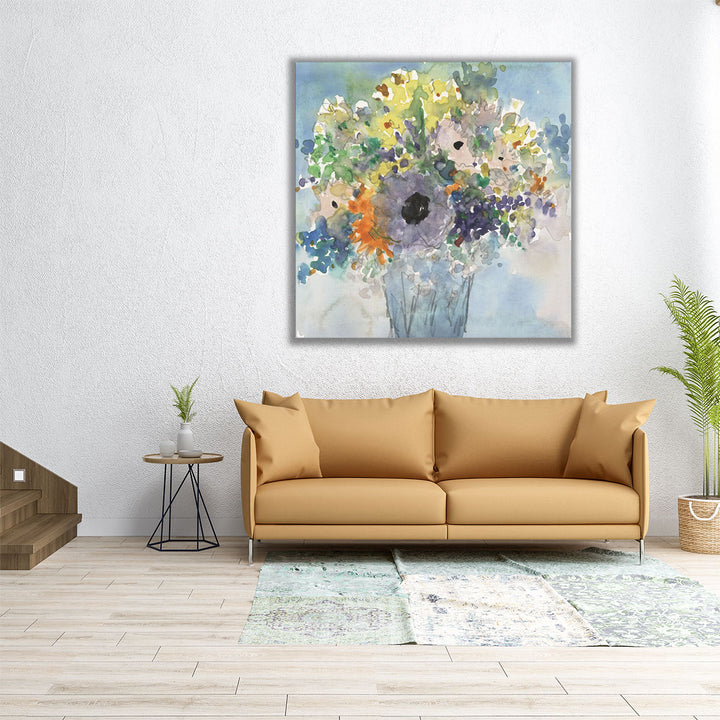 Everything Floral I - Canvas Print Wall Art