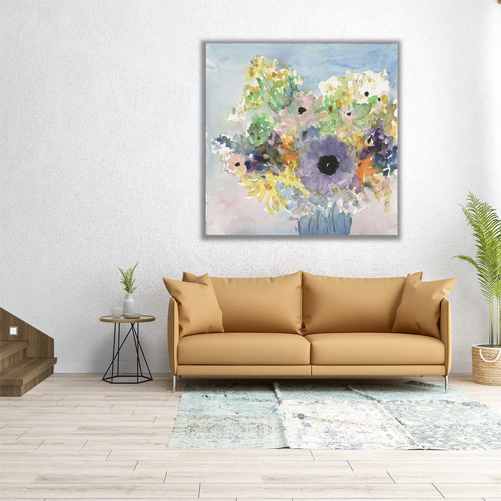 Everything Floral II - Canvas Print Wall Art