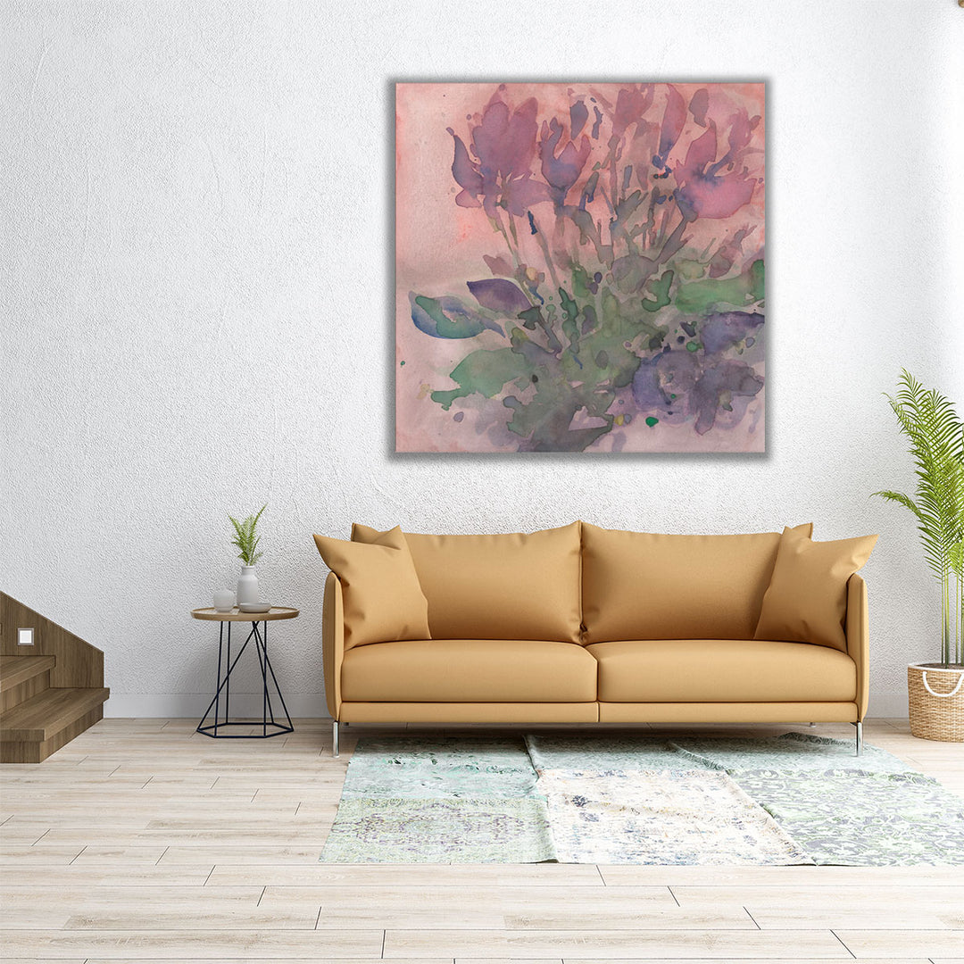 Fanciful Floral Moment I - Canvas Print Wall Art