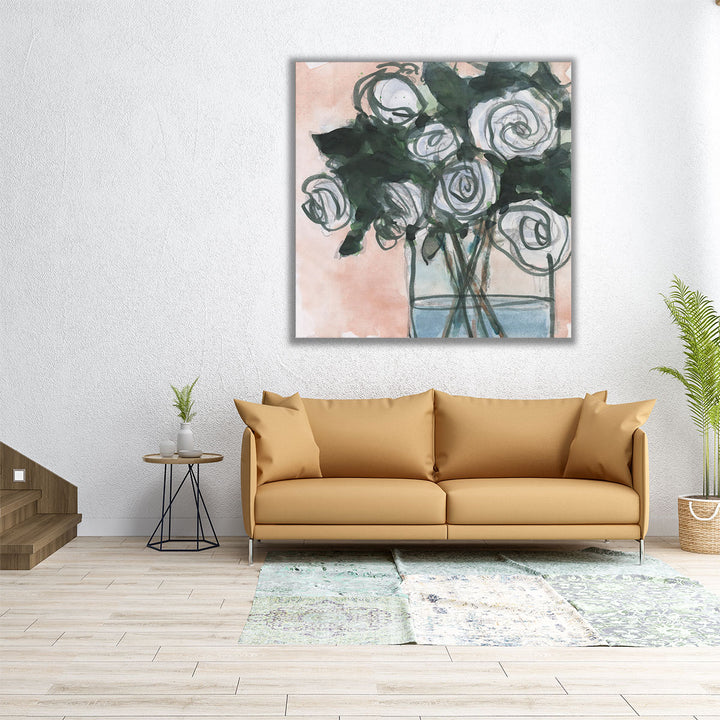 Floral Bunch I - Canvas Print Wall Art