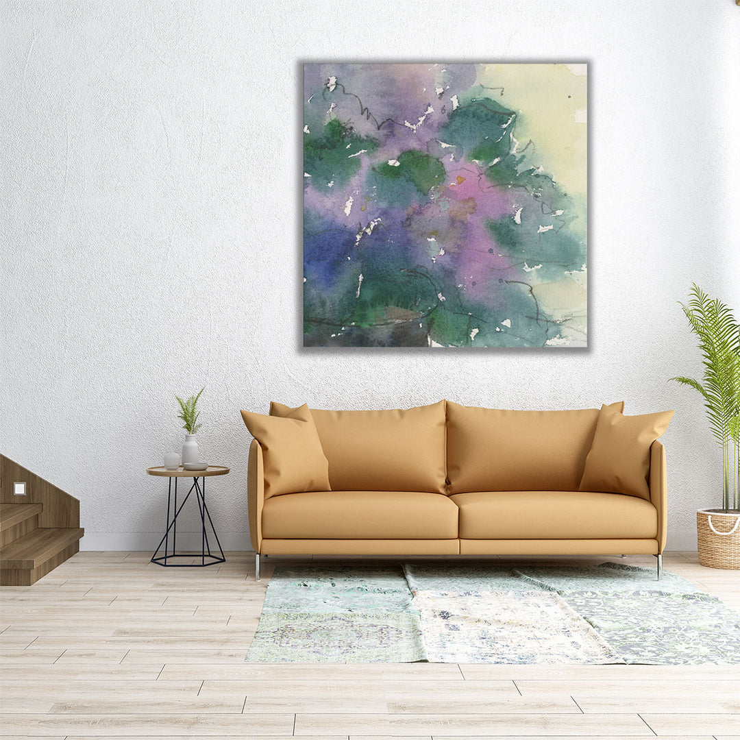 Floral Facade II - Canvas Print Wall Art