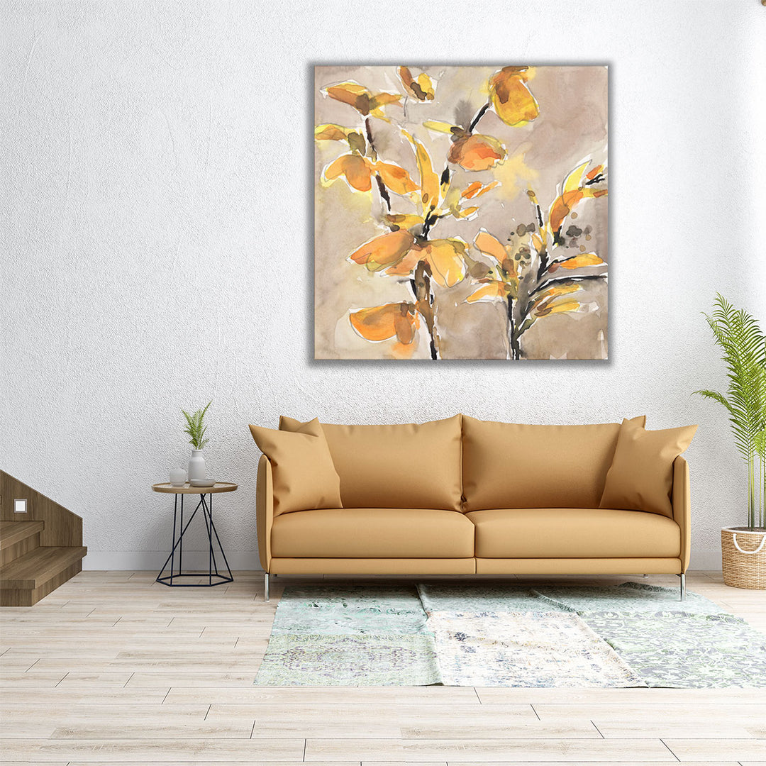 Ginkgo Leaf Moment I - Canvas Print Wall Art