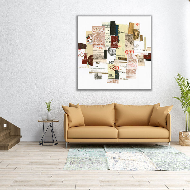 Pentimento Moment I - Canvas Print Wall Art