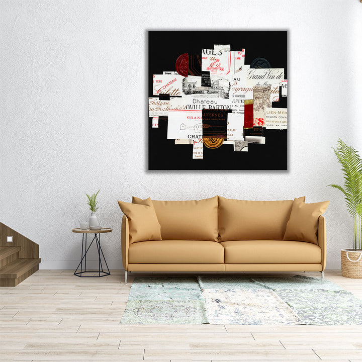 Pentimento Moment IV - Canvas Print Wall Art