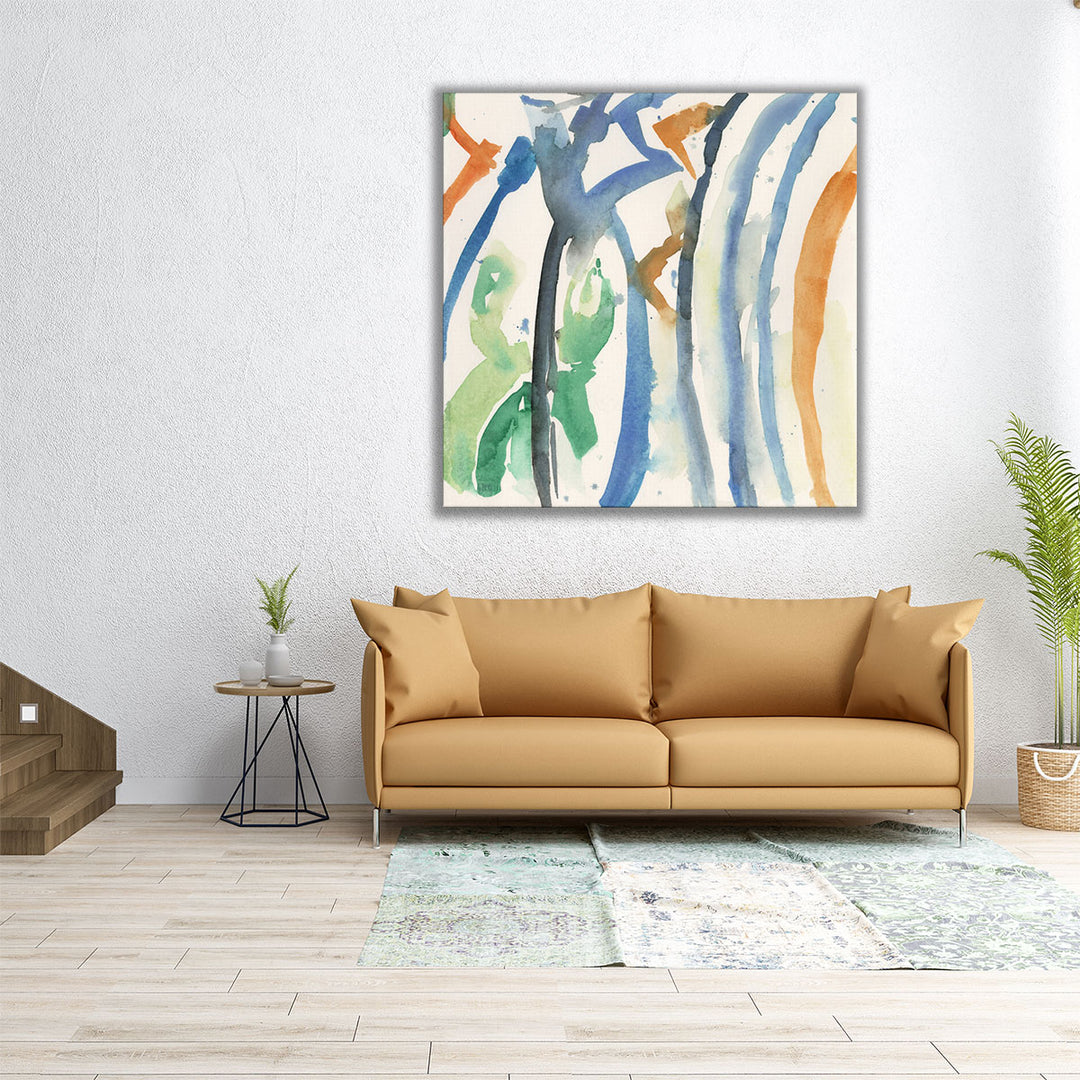 Spanish Tile I - Canvas Print Wall Art