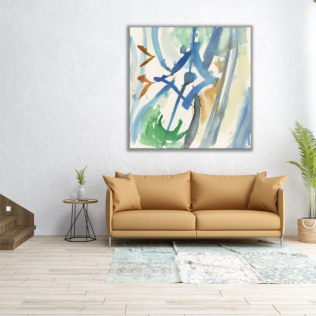 Spanish Tile II - Canvas Print Wall Art