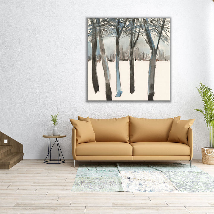 Winter Treeline I - Canvas Print Wall Art