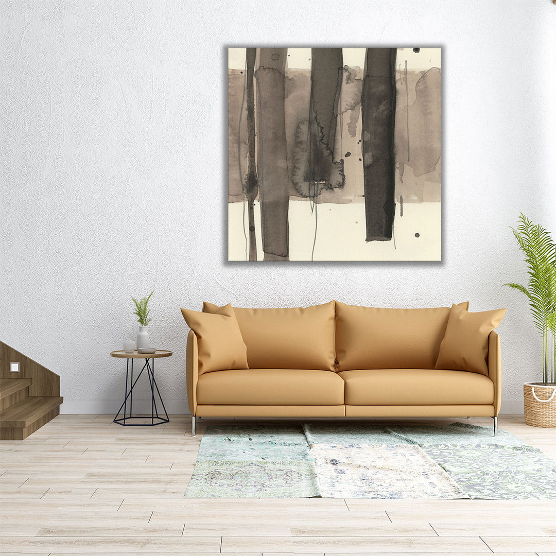 Wood Piling I - Canvas Print Wall Art